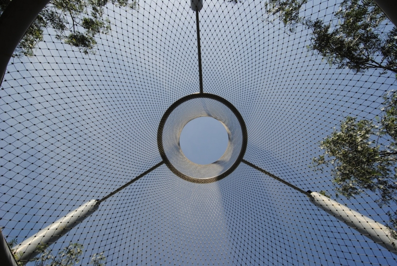 Парк в центре Побле Ноу, Барселона