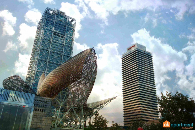 Pesce d'oro di Frank Gehry