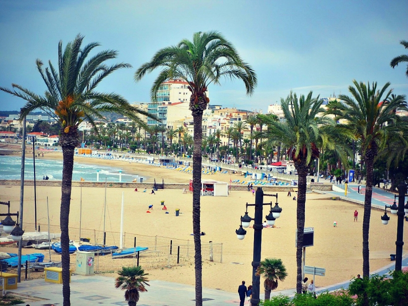 Sitges beach