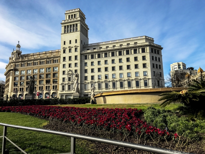 Garden plaza Catalunya