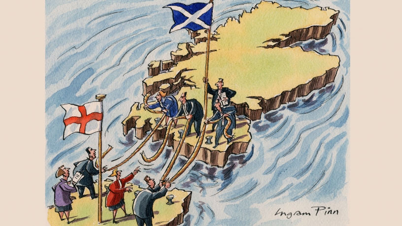 Scotland leaves the moorings