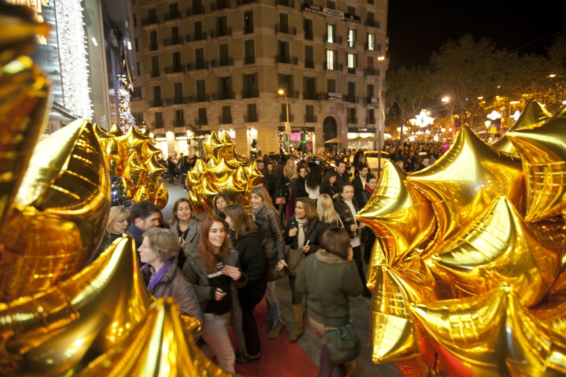 Shopping Night Barcelona nel Passeig de Gracia