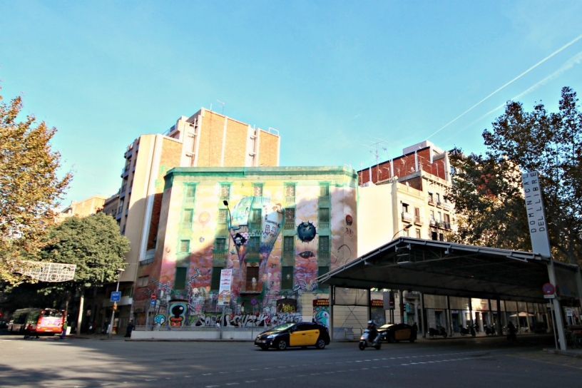 Street Art Mercat Sant Antoni 