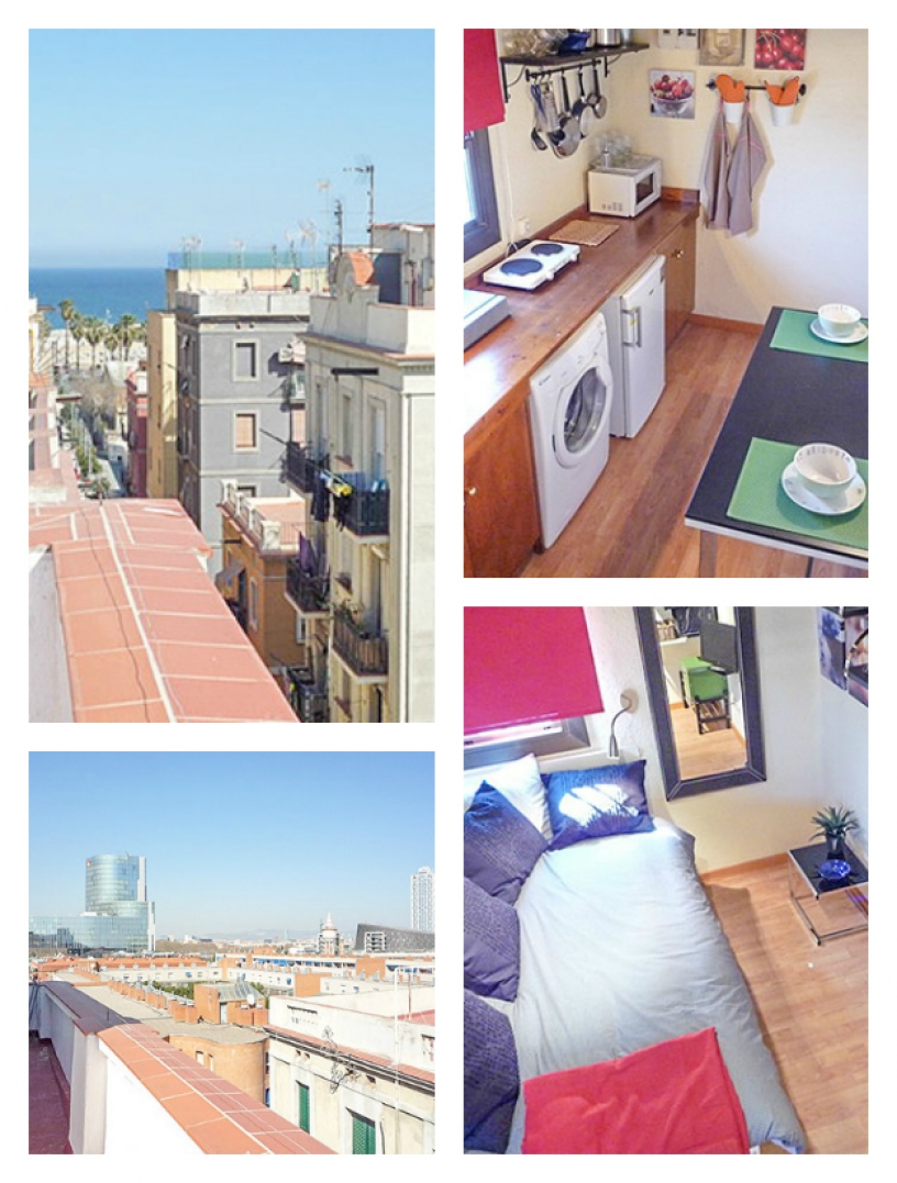 Student flat in Barcleona Andrea Beach 5A