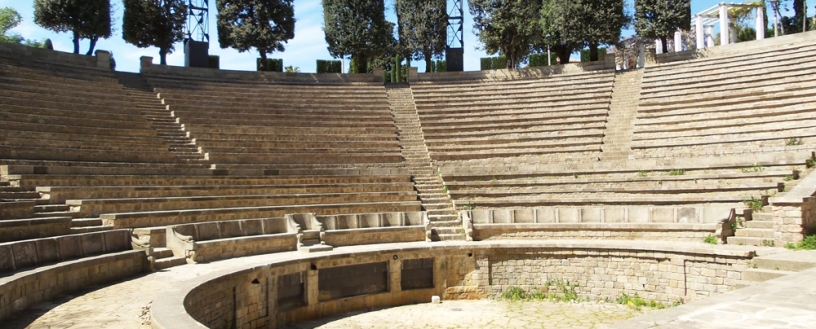 Amfiteater -Teatre Grec