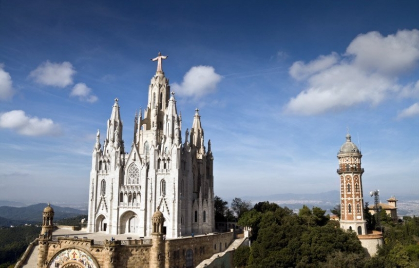 Tibidabo w Barcelonie