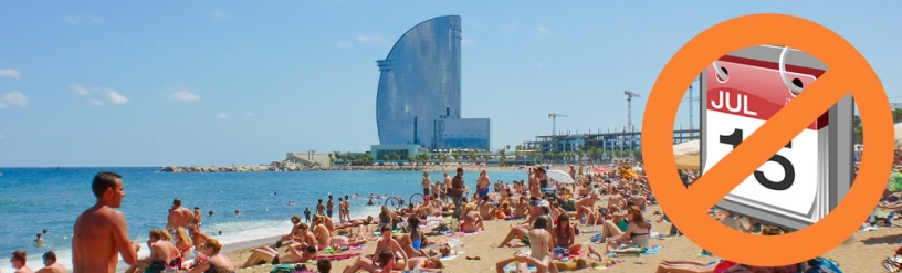 Book your trip to Barcelona outside of summer