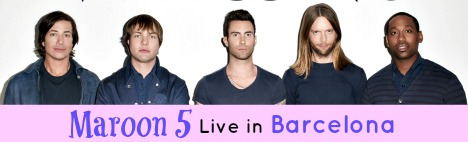 Maroon 5 live in Barcelona