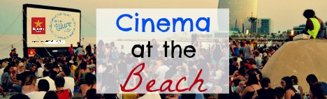 Cine libre en la playa de Barcelona 2017