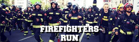 La carrera de los bomberos en Barcelona