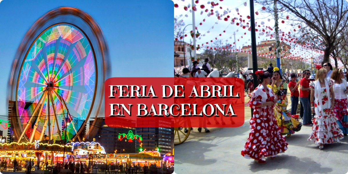 Catalonia April Fair in Barcelona