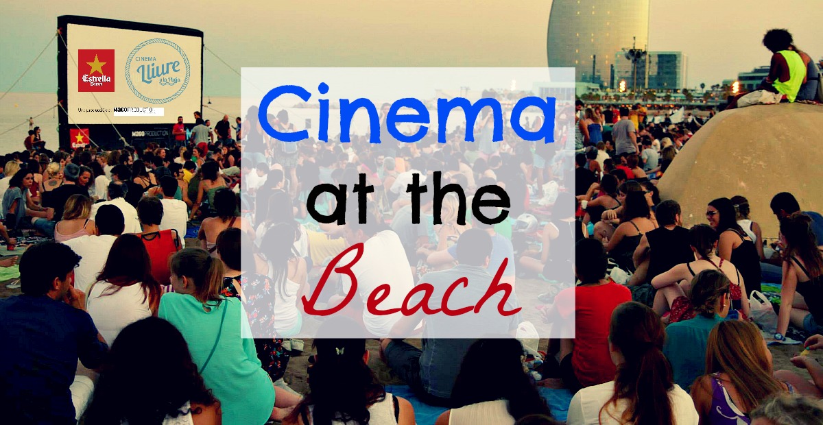 Cine libre en la playa de Barcelona 2019