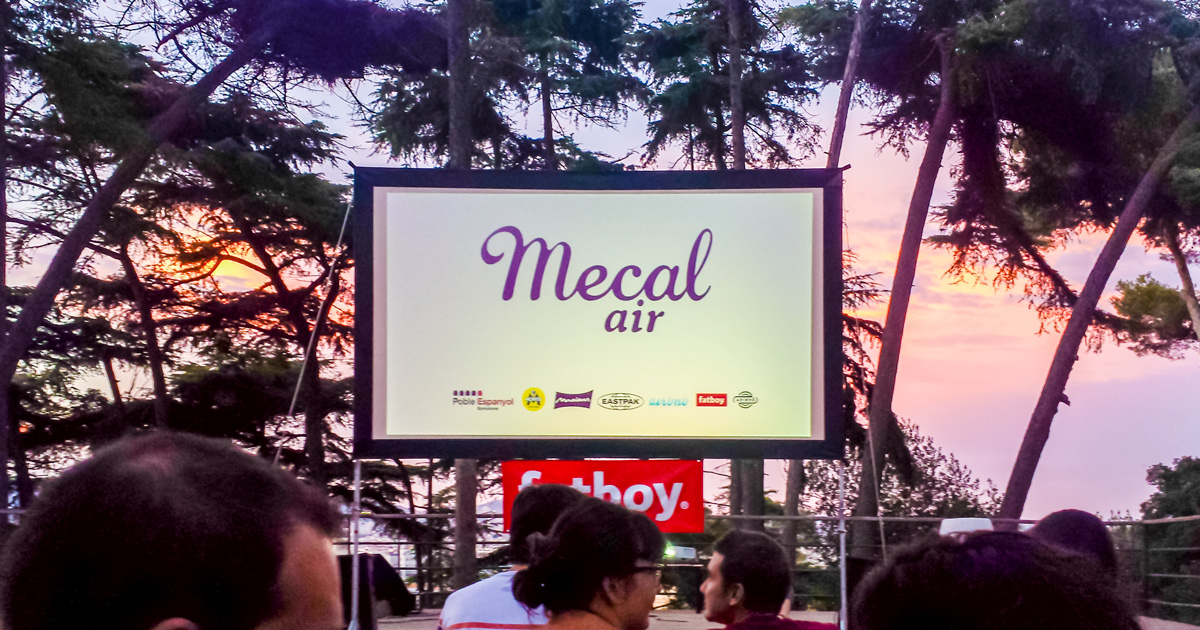 Mecal Air: cinema all'aperto