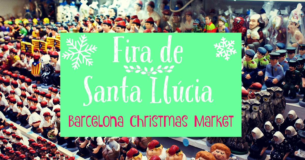 Barcelona Weihnachtsmarkt 