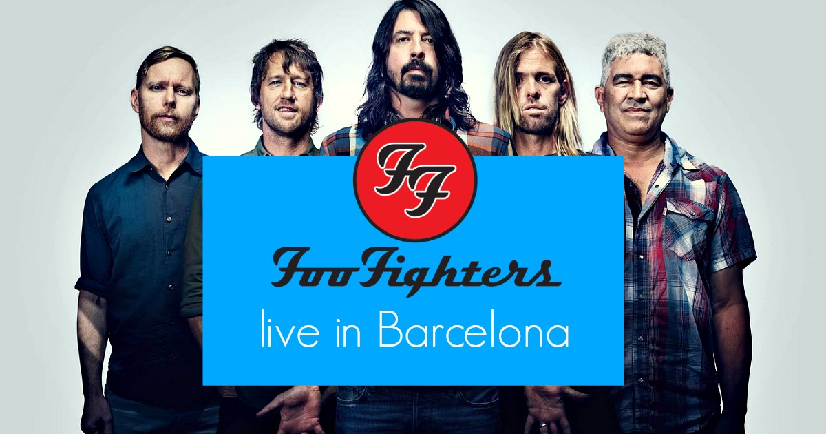 Foo Fighters à Barcelone !