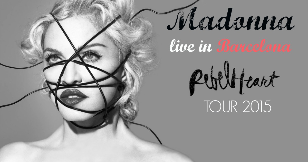 Madonna arrives in Barcelona this November for the Rebel Heart Tour!