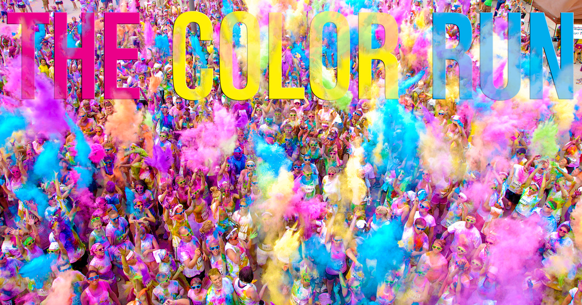 The Color Run Барселона 