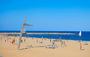 Stranden Sant Sebastià