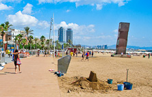 Strand van Barceloneta