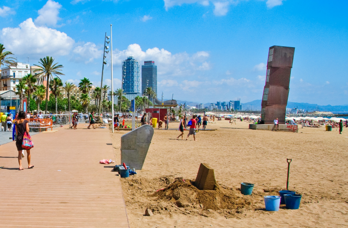 Strand van Barceloneta