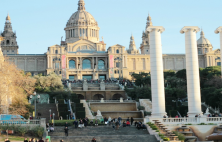 Het park van Montjuïc