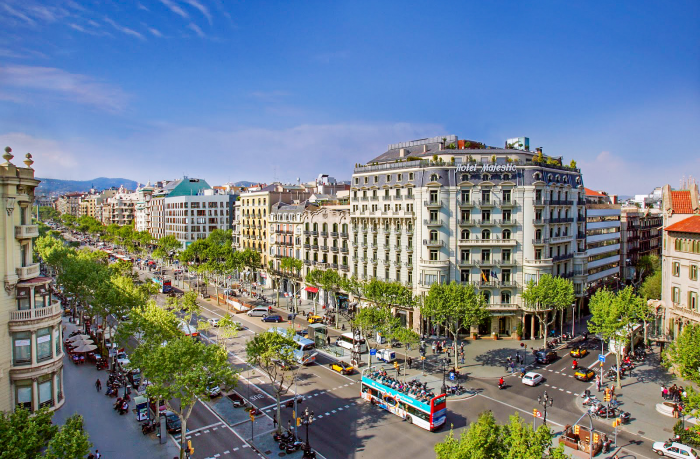 Paseo de Gracia en Barcelona