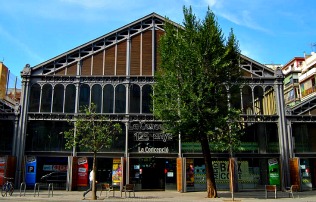 Mercado de la Concepción. Marknad och blomsteraffär!