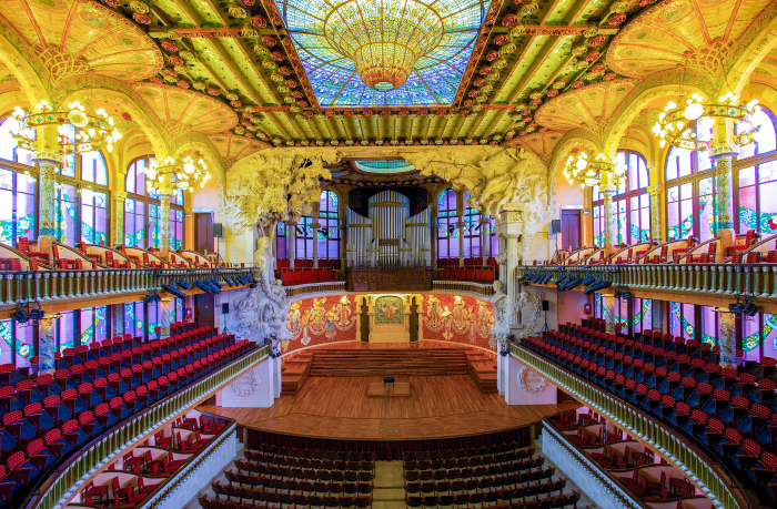 Дворец Каталонской Музыки в Барселоне