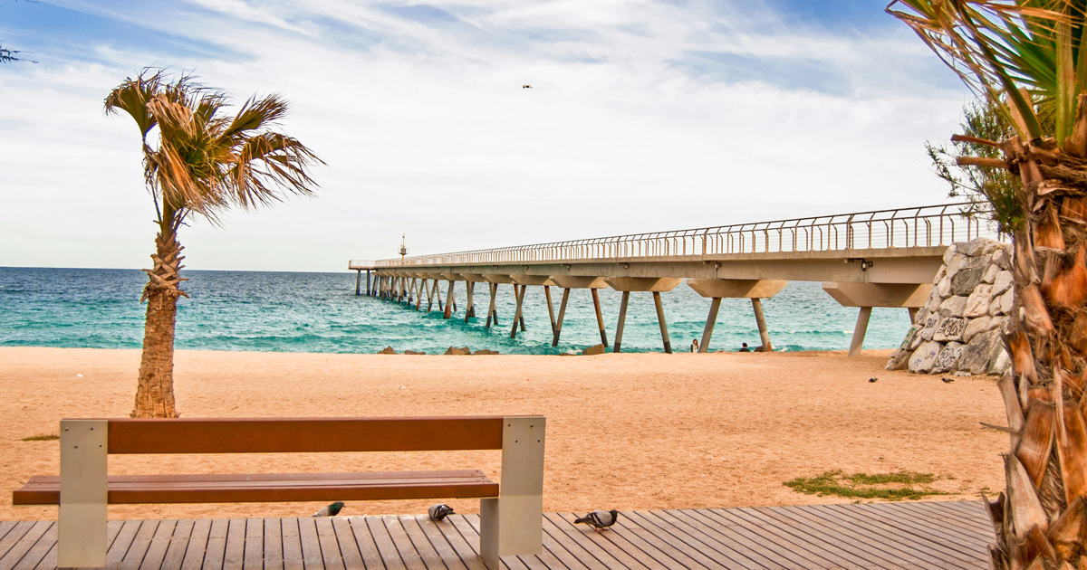 Badalona beaches