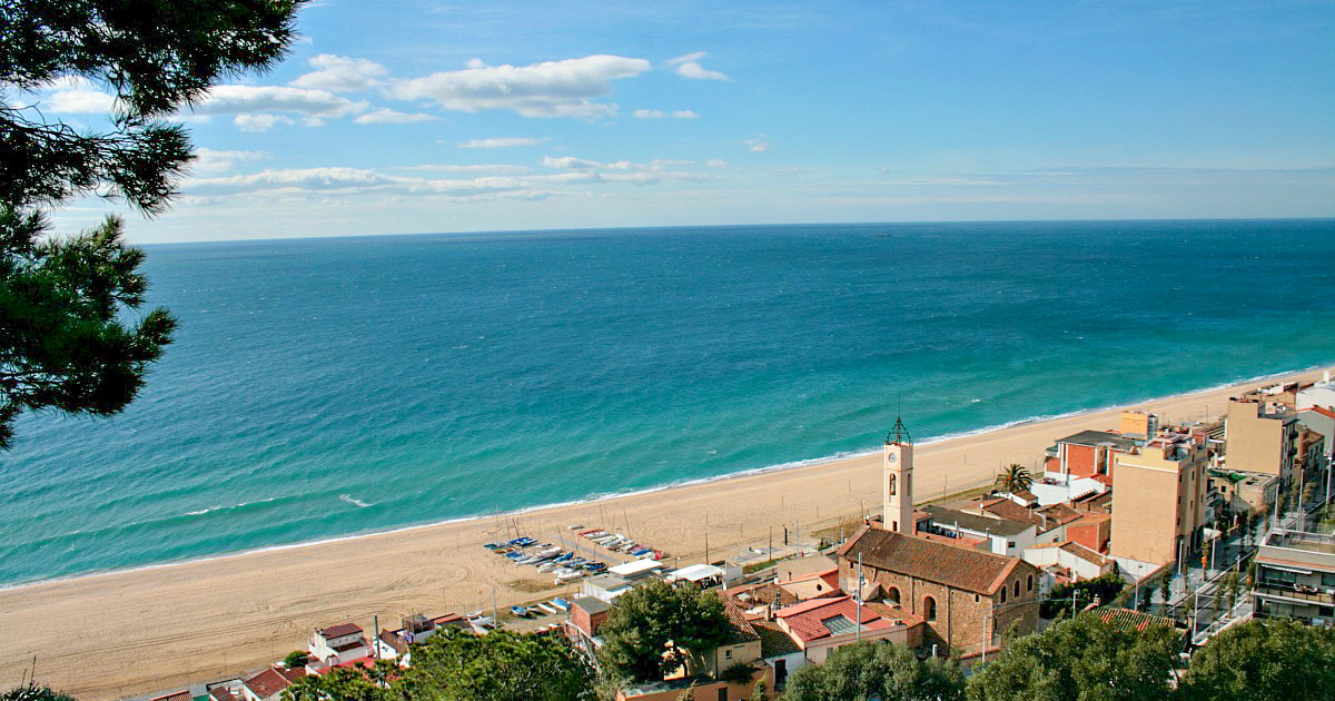 Montgat beaches