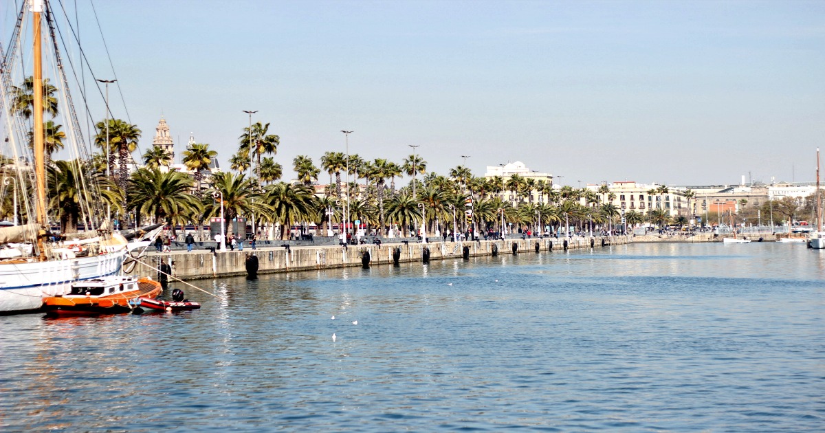 Port Vell i Barcelona