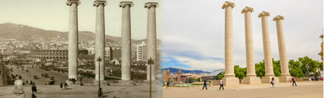 Les Quatre Colonnes de Montjuïc