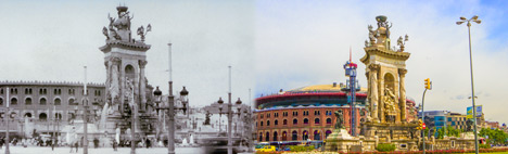 Plaza Espanya w Barcelonie