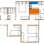 Plan d'étage de l'appartement