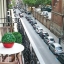 Vue du balcon sur le marché