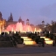 Magic fountain of montjuic