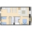 Appartement lay-out
