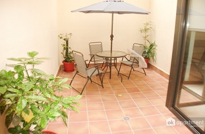 Acogedora terraza