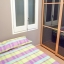 Chambre double avec armoire