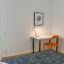 Slaapkamer met studiebureau