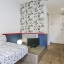 Zona de dormitorio del estudio