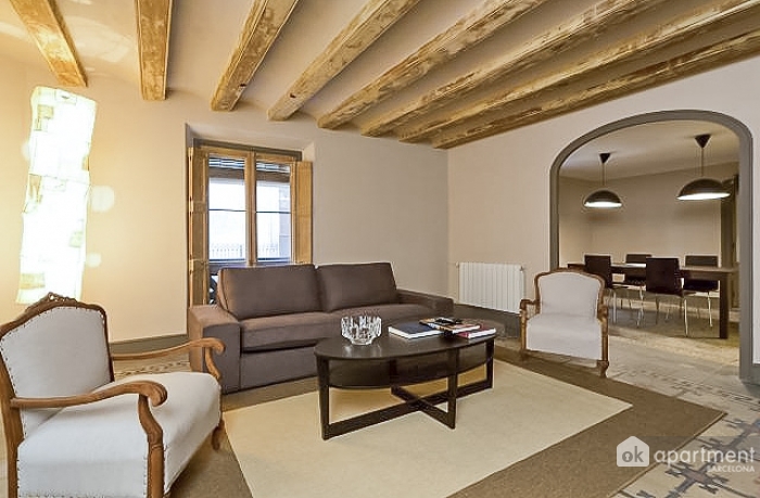 Spacious living room