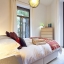 Modern well-lit bedroom