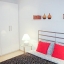 Master bedroom with wardrobe