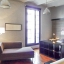 Zona de dormitorio del estudio