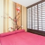 Chambre avec décoration de style japonais