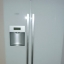 Fridge in kitchen