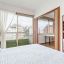 Slaapkamer met balkon toegang