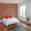Dobro osvijetljenim i prostrana moderna spavaća soba