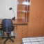 Office desk in double bedroom